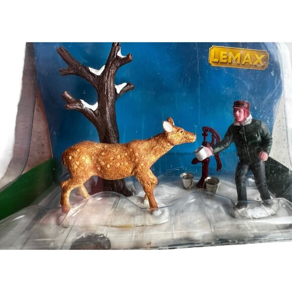 Lemax Sharing Table Accent Figurine Set - Picture 5 of 5